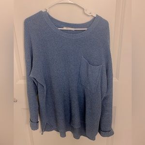 madewell blue sweater
